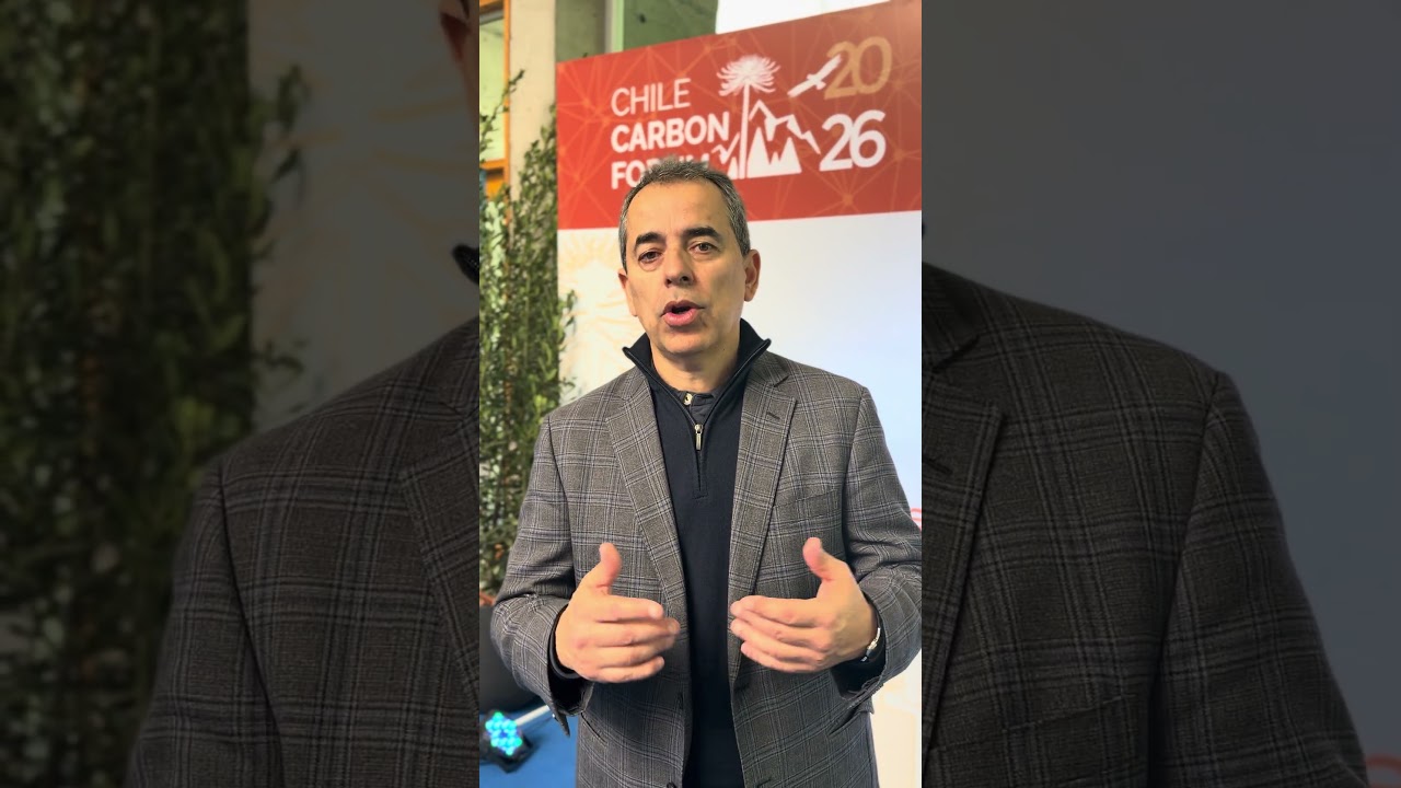 Dr. Jaime Ubilla en el Chile Carbon Forum 2026, Santiago